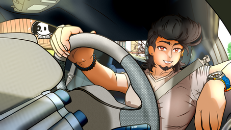 [Fanart] CJBOSU_in Car